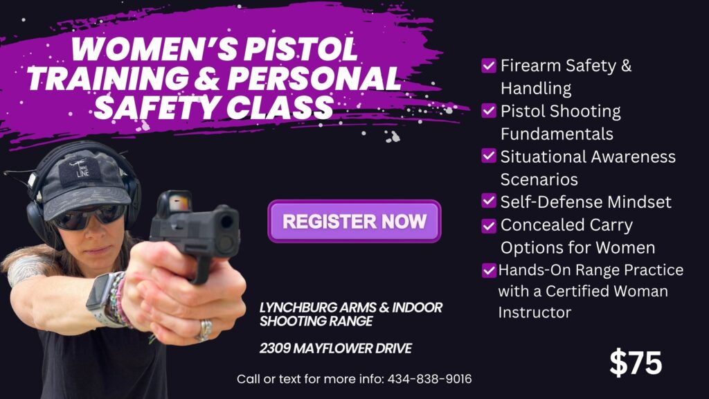 women's pistol training