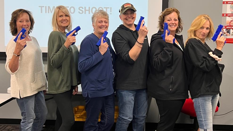 women's pistol training