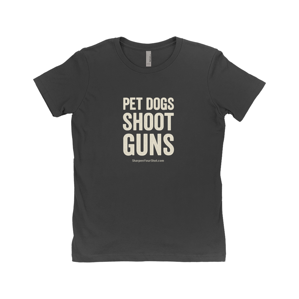 Pet Dogs Shoot Guns Tee - Image 5