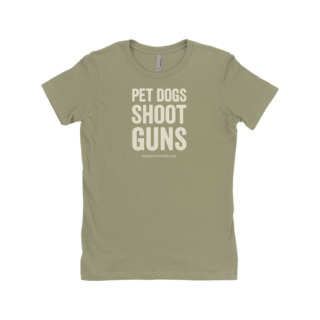 Pet Dogs Shoot Guns Tee - Image 2
