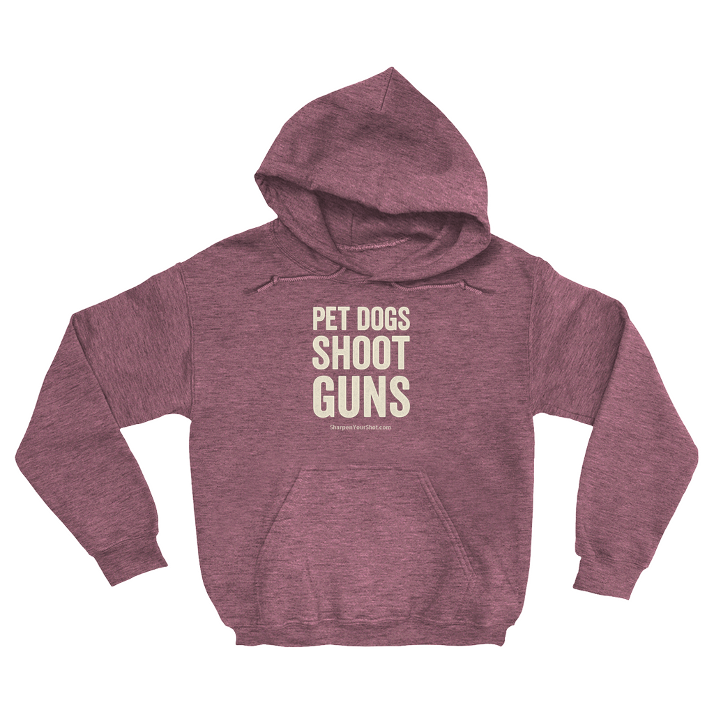 Pet Dogs Shoot Guns Hoodie - Image 2