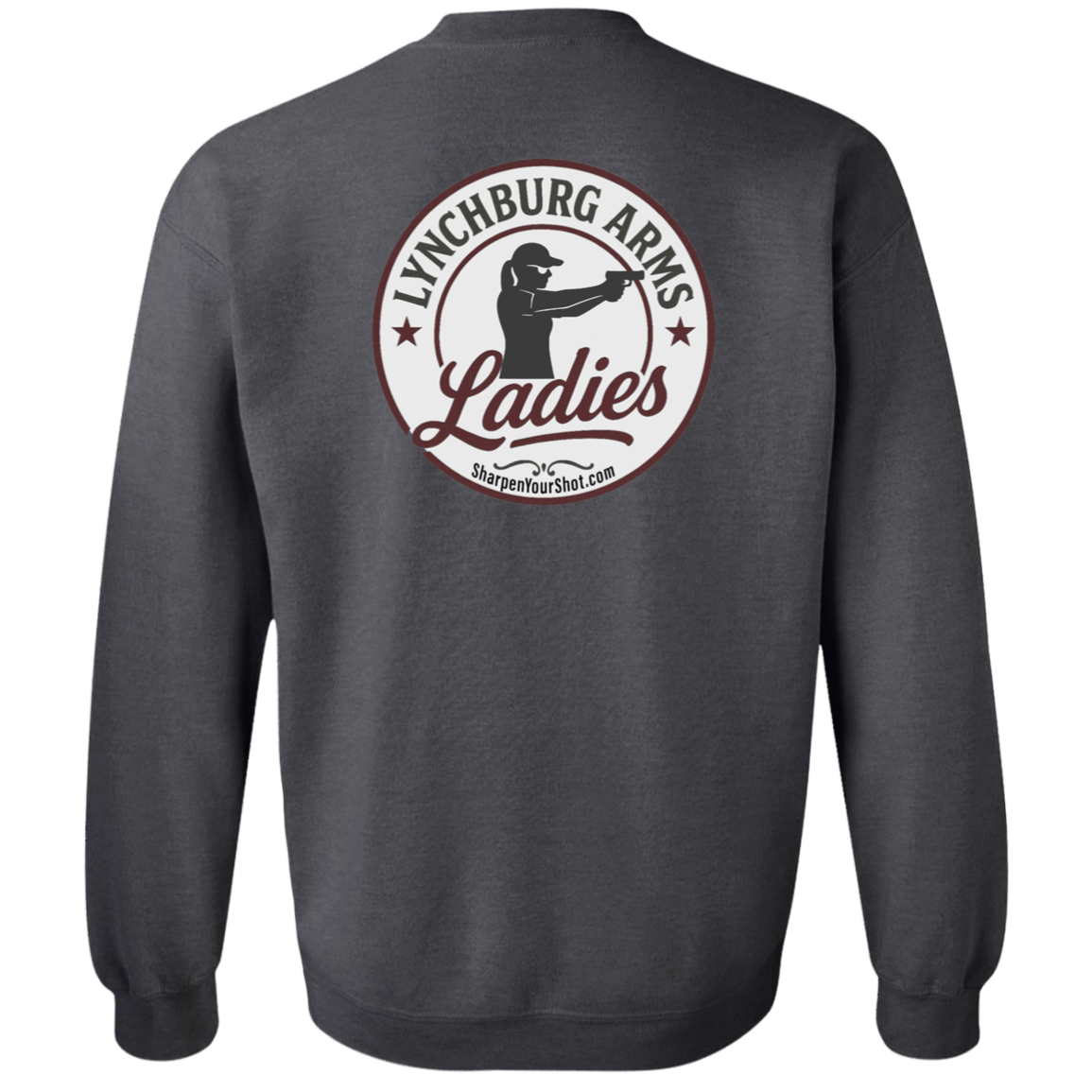 Lynchburg Arms Ladies Crewneck Sweatshirt - Image 6