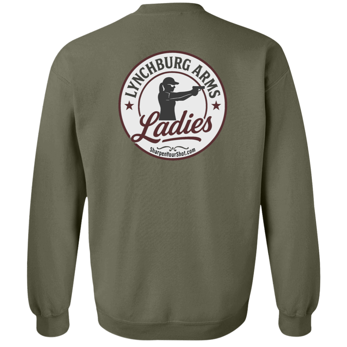 Lynchburg Arms Ladies Crewneck Sweatshirt - Image 5
