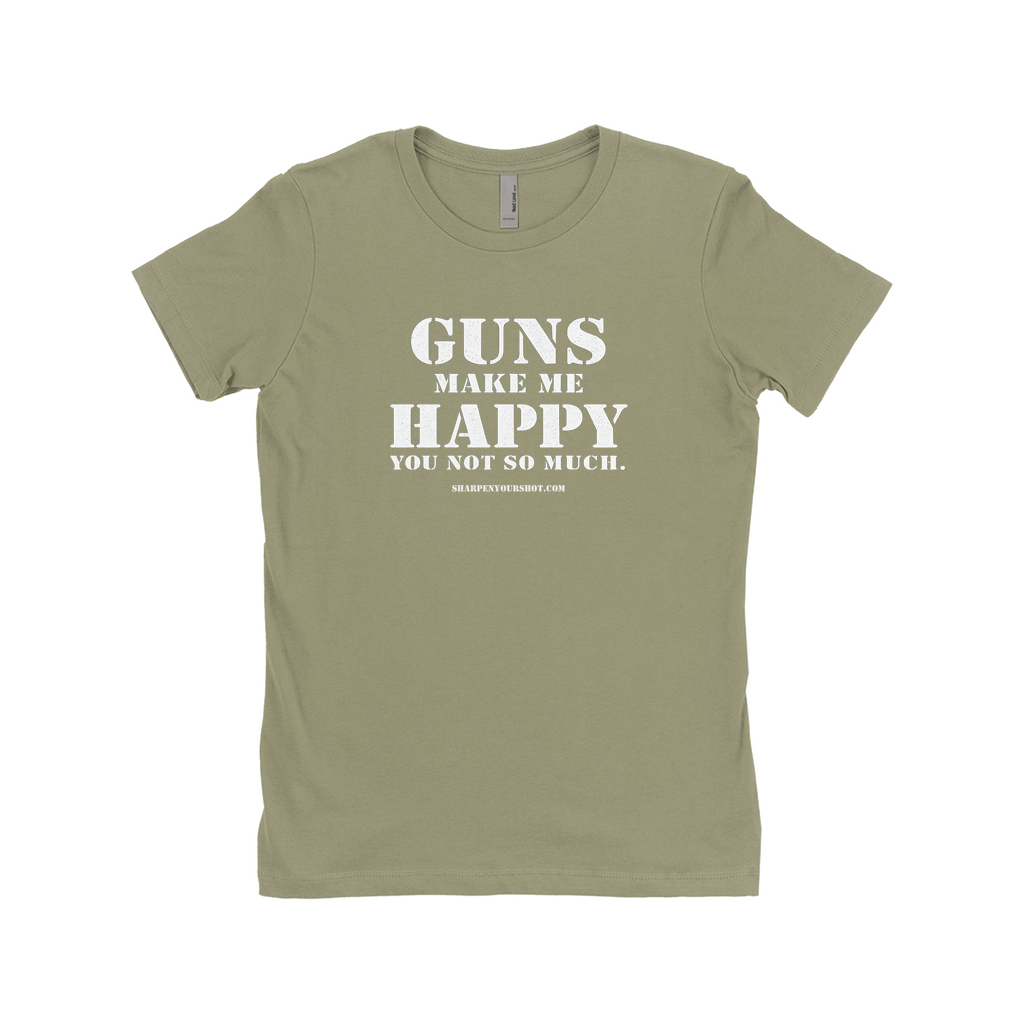 Guns Make Me Happy Tee - Image 5