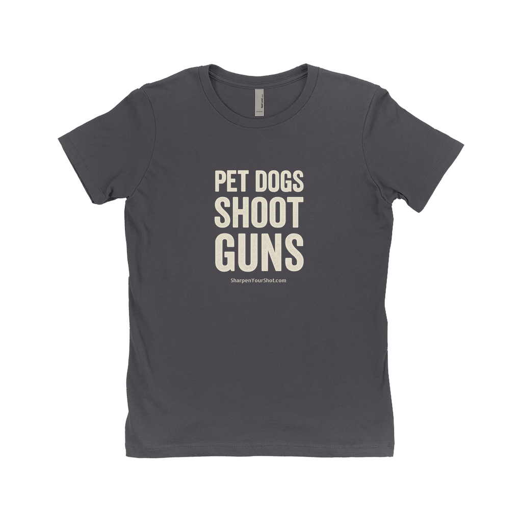 Pet Dogs Shoot Guns Tee - Image 7