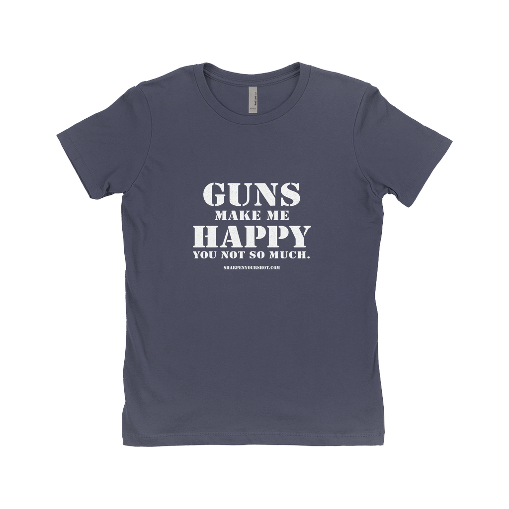 Guns Make Me Happy Tee - Image 4