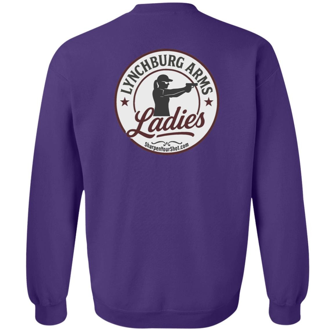 Lynchburg Arms Ladies Crewneck Sweatshirt - Image 4