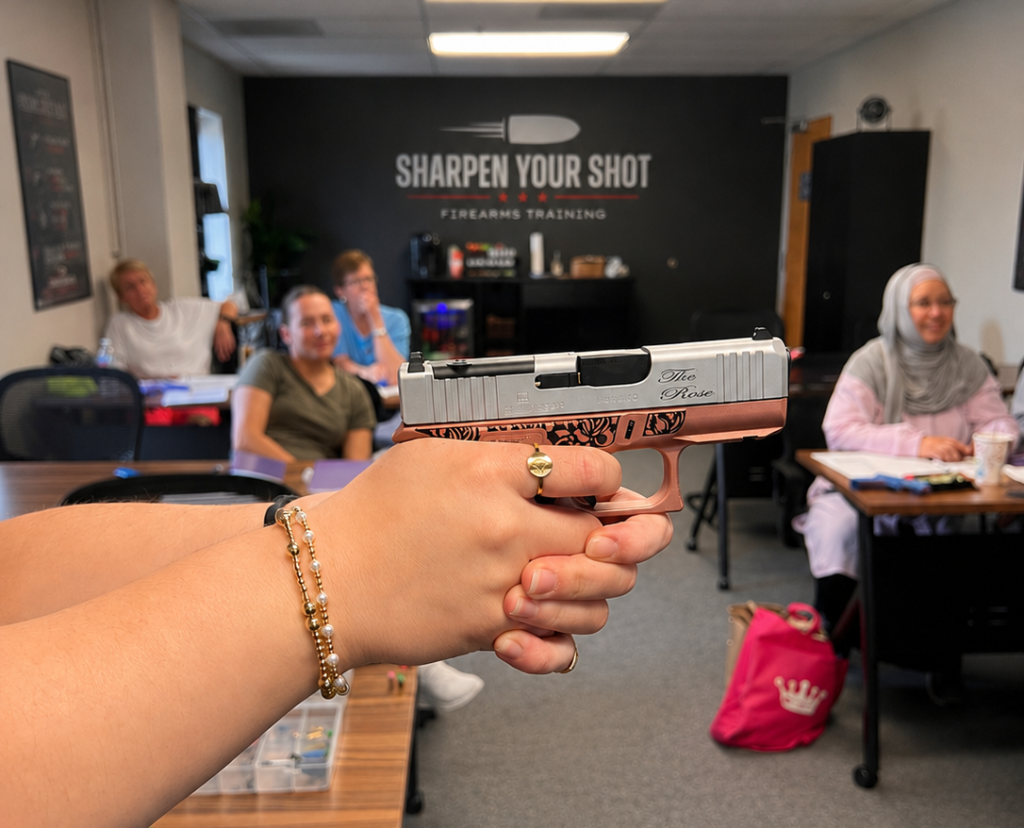 women's pistol class